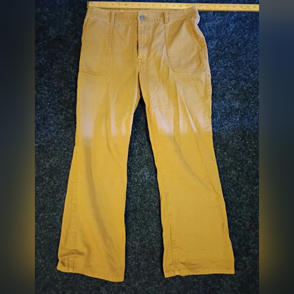 Prana Mustard Yellow Pants